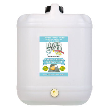 Enviro Wizard Surface Sanitiser & Protectant Spray Refill 20L