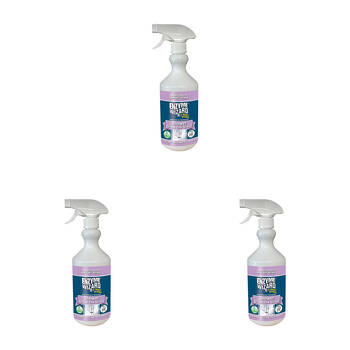 3PK Enzyme Wizard Shower Glass Tile Grout Cleaner Organic Multi Enzyme 750ML