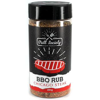 Grill Society 280g BBQ Rub - Chicago Steak