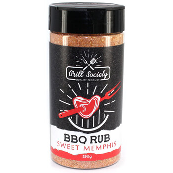 Grill Society 290g BBQ Rub - Sweet Memphis