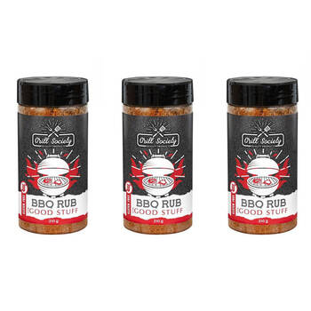 3PK Hot Shots Grill Society Good Stuff Herbs & Spices 210g Cooking Seasoning