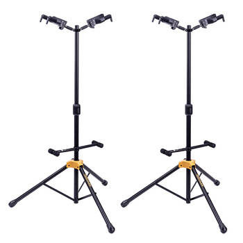 2PK Hercules Auto Grab Guitar Stand w/ Rest