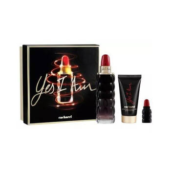 3pc Cacharel Yes, I Am Eau de Toilette/Body Lotion & Mini Replica Set For Women