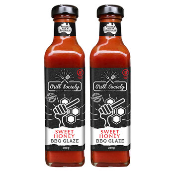 2PK 280g Grill Society Sweet Honey Glaze