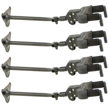 4PK Hercules Wall Mount Guitar Hanger Long MC24