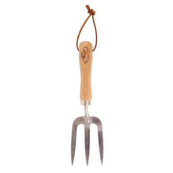 Esschert Design Stainless Steel Hand Fork Gardening Tool 29.9cm Natural