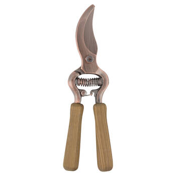 Esschert Design Copper Plated Pruner Secateurs Gardening Tool 20.5cm