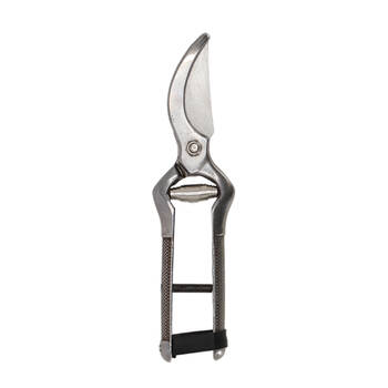 Esschert Design Carbon Steel/Leather Pruner Gardening Tool 21cm Silver