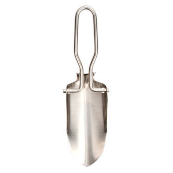 Esschert Design Folding Hand Shovel Stainless Steel 22.6cm Silver