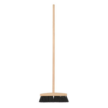 Esschert Design Beechwood Indoor Broom Gardening Cleaning 127.8cm Natural