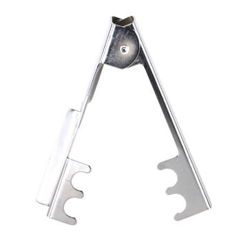 3PK Esschert Design Iron Thorn Plant Stripper Garden Outdoor Tool 14.4cm Silver