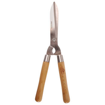 Esschert Design Stainless Steel Hedge Shears Garden Outdoor Tool Natural