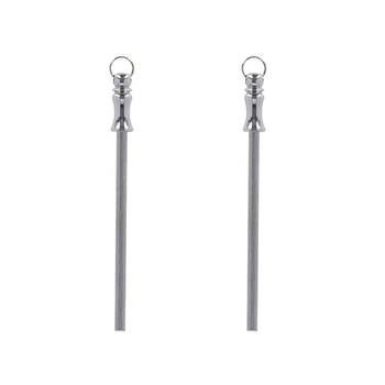 2PK Esschert Design Portable Mini Sharpening Rod Gardening Tool Equipment 10cm