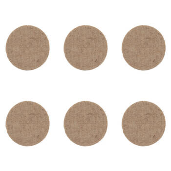 6PK Esschert Design Jute Mulching Disc Natural Plant Protector 15cm Medium