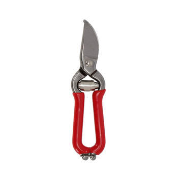Esschert Design Small Hand Cutting Pruner Iron Gardening Tool 14.2cm Red