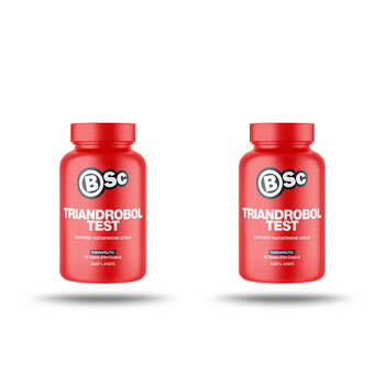 2PK BSc Triandrobol Test Health Supplement Supports Testosterone Levels 60 Tablets