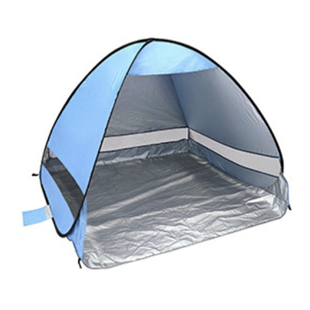 Good Vibes 165x150cm Tall Pop-Up Beach Tent w/ Bag