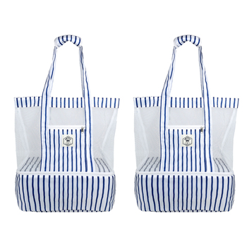 2PK Good Vibes 2 In 1 Beach Cooler Bag Mediterranean 45x44x18cm