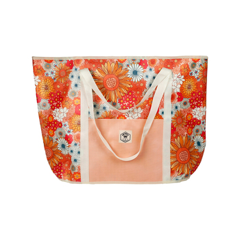 Good Vibes Jumbo Beach Bag Retro Summer 47x72x25cm