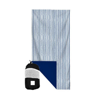 Good Vibes Eco Microfibre Beach Towel Quick Dry Mediterranean 160x90cm