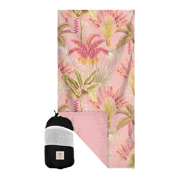 Good Vibes Eco Microfibre Beach Towel Quick Dry Tropicana 160x90cm