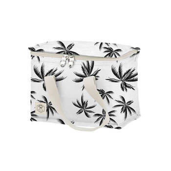 Good Vibes Premium Insulated Lunch Bag Havana Print 24x19x19cm