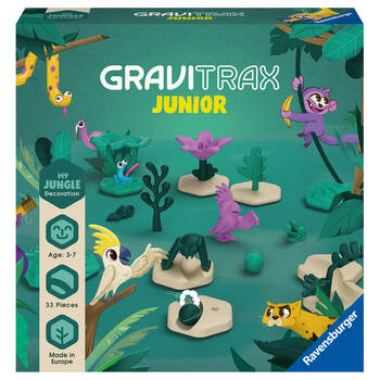 GraviTrax Junior - Extension Jungle Marbles Expansion Pack Kids Toy 3y+