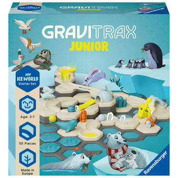 GraviTrax Junior - Large Starter Set Ice Marbles Interactive Kids Toy 3y+