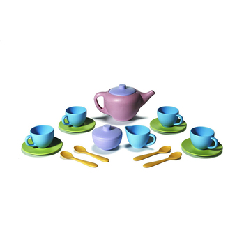 Green Toys Tea Set Kids/Childrens Pretend Play Toy 2+