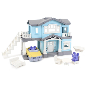 9pc Green Toys House Playset