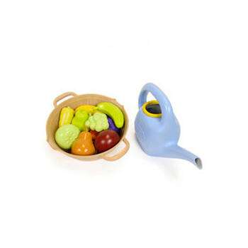 Green Toys Plastic Rainbow Harvest Set Kids Toy - Blue 2y+