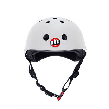 Rad Board Co Skate Helmet Street/Park Skateboard Safety Head Gear XL Black