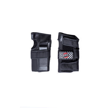Rad Board Co Skate Wrist Protective Pad Set Street Park Black Large