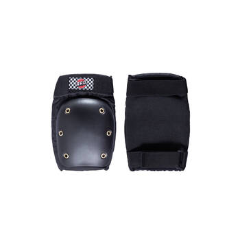 Rad Board Co Skate Knee Protective Pad Set Street Park Set Black Small