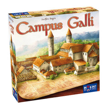 Huch! Campus Galli Tile-Laying Strategy Cooperative Board Game Kids 10y+