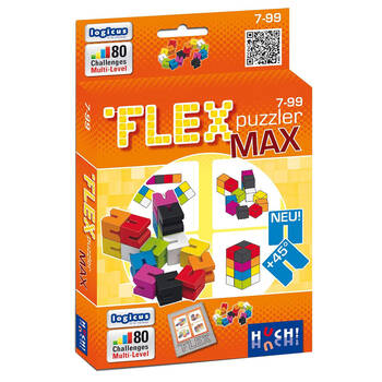 Huch! Flex Puzzler MAX Flexible Logic Puzzle Game Educational Toy Kids 7y+