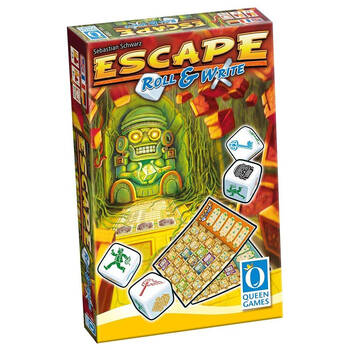 Huch! Escape Roll & Write Cooperative Map Exploration Dice Game Kids 8y+