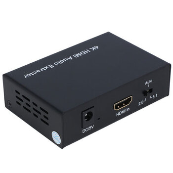 Pro.2 HA01 4K HDMI Digital HDMI Audio Extractor w/2 Channel Stereo