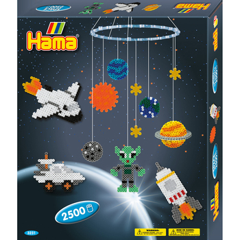 2500pc Hama Beads Space Boxed Gift Sets Kids Building Toy 5y+