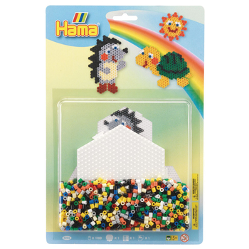 1000pc Hama Large Blister Pack Kids Building Toy - Med Hexagon 5y+