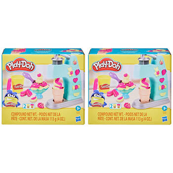 2PK Hasbro Play-Doh Mini Classics Children's Modelling Set 3Y+ Assorted