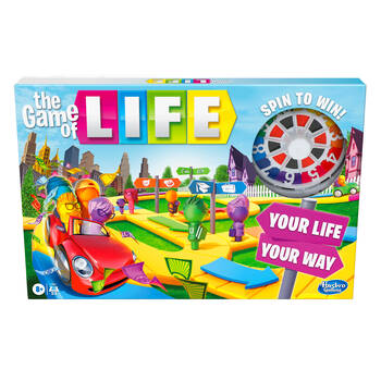 Hasbro Game Of Life Classic Family Friendly Strategic Board 8Y+