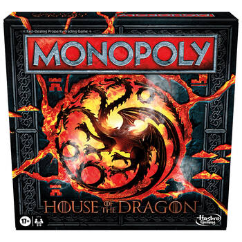 Hasbro Monopoly House of the Dragon Board Game Fantasy Strategy Edition 17y+