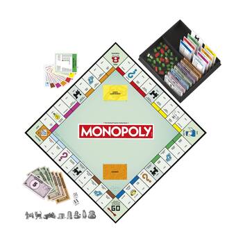 Monopoly Family/Kids Classic Edition Updated 8y+ Board Game