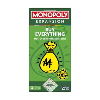 Monopoly Buy Everything Expansion Pack Compatible W/ Classic Game