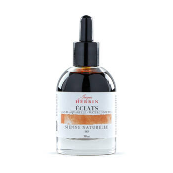 Herbin Eclats Intense Watercolour Ink w/ Dropper 50ml Natural Siena