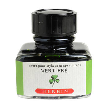 Herbin Writing & Drawing Water-Based Natural Dyes Ink 30ml Grass Green