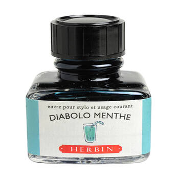 Herbin Writing & Drawing Water-Based Natural Dyes Ink 30ml Mint Green
