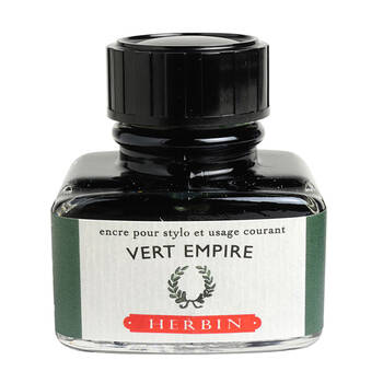 Herbin Writing & Drawing Water-Based Natural Dyes Ink 30ml Empire Green