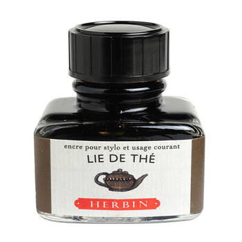 Herbin Writing & Drawing Water-Based Natural Dyes Ink 30ml Tea Brown